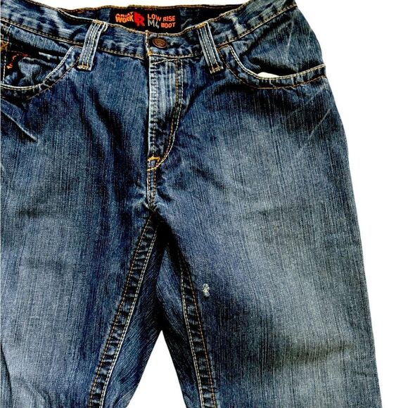 Ariat Men's M4 Work FR Low Rise Bootcut Jeans 30 x 30 2 0450 - Picture 6 of 8